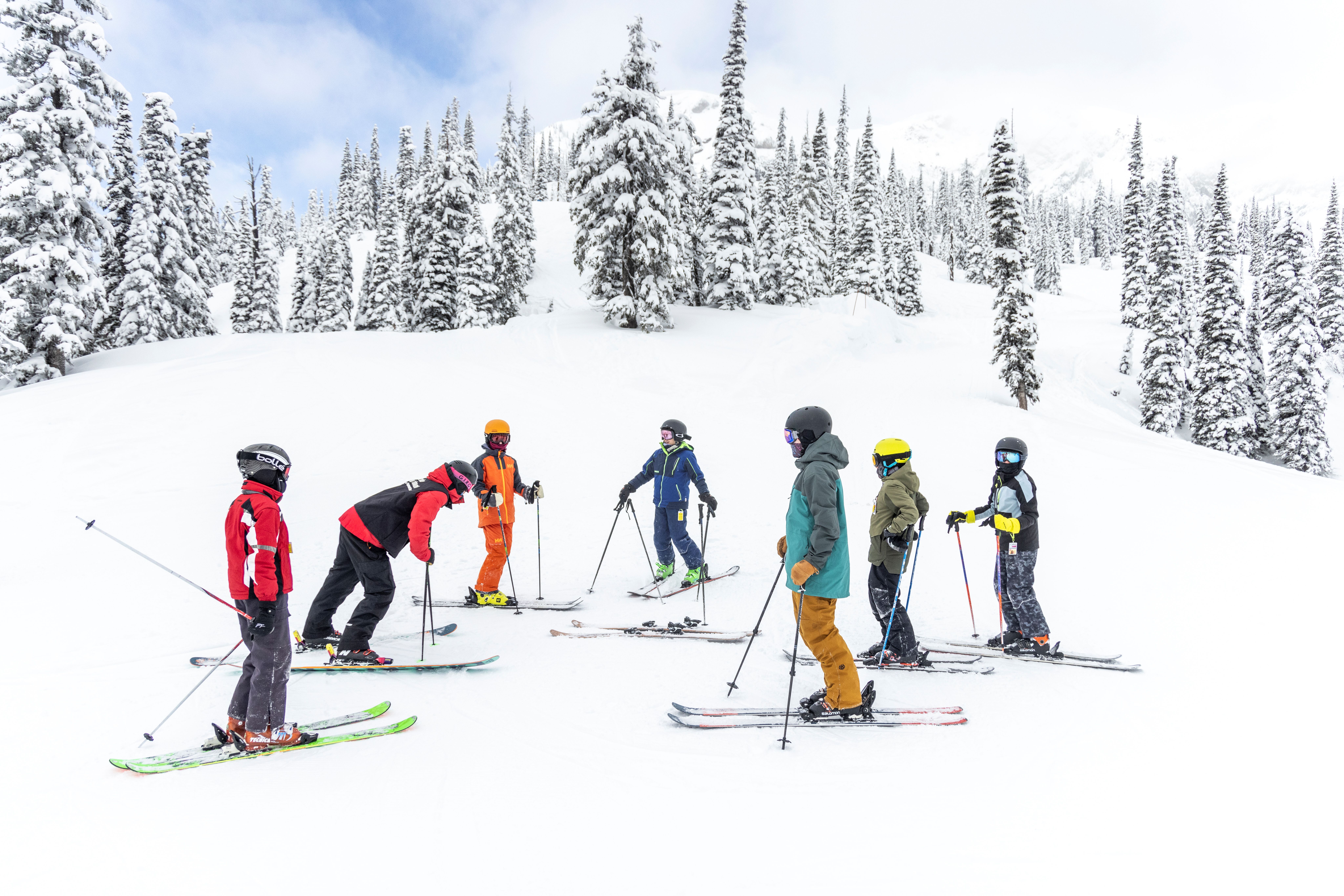 Youth Half Day Group Ski Lesson (Age 13-17)