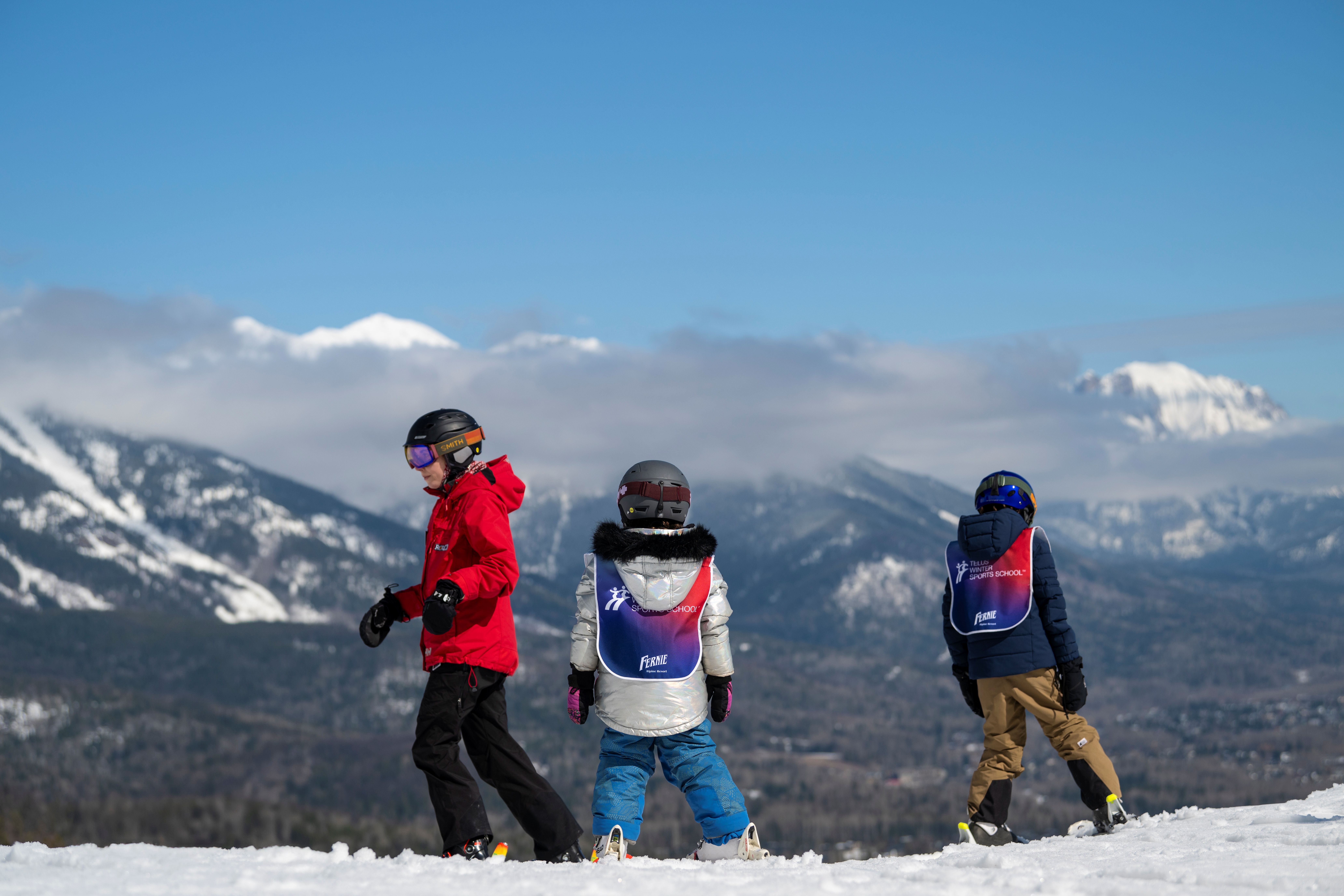 TELUS Learn to Ski Group Full Day Lesson: Novice (Age 6-12)