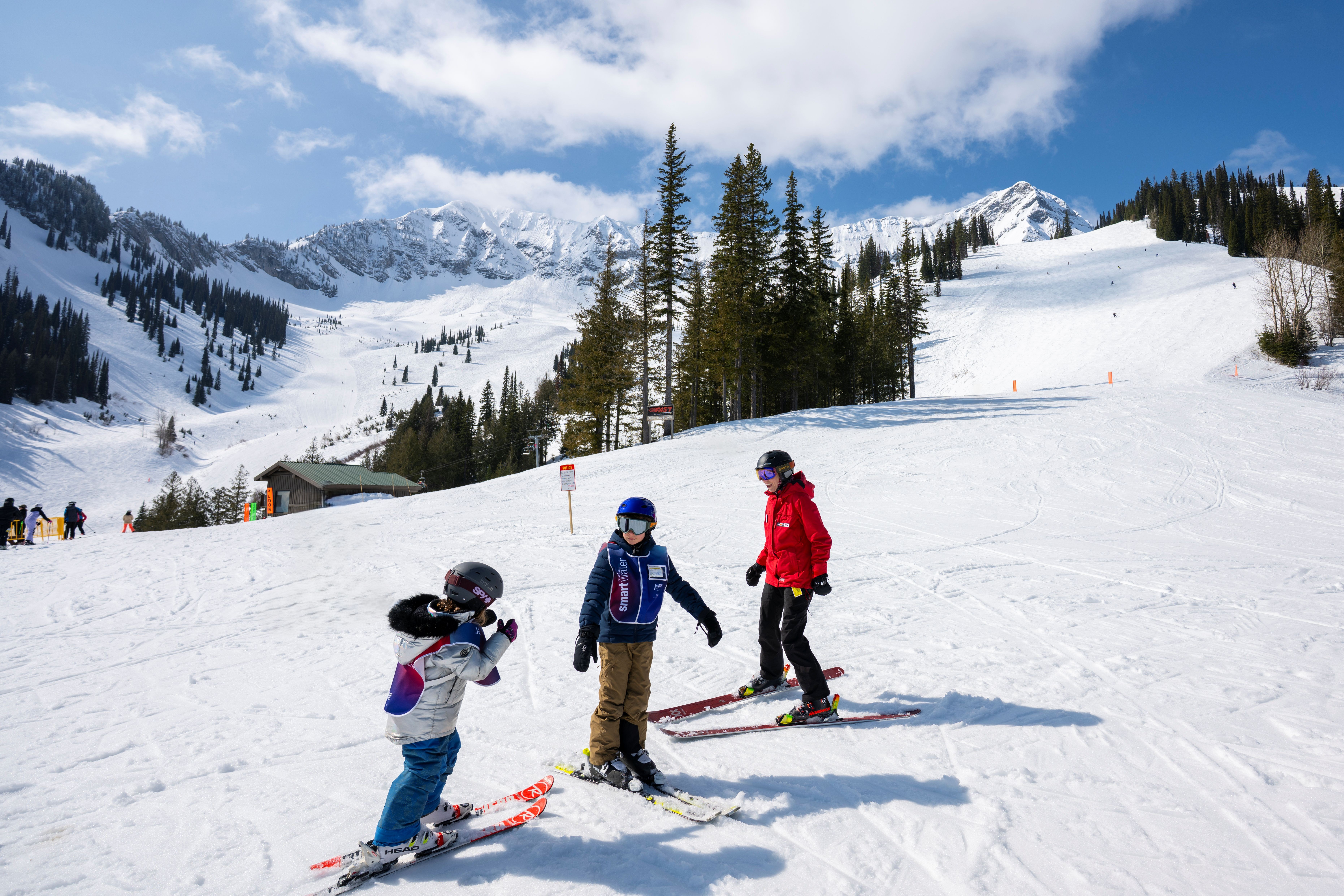 TELUS Learn to Ski Group Half Day Lesson: Novice (Age 6-12)